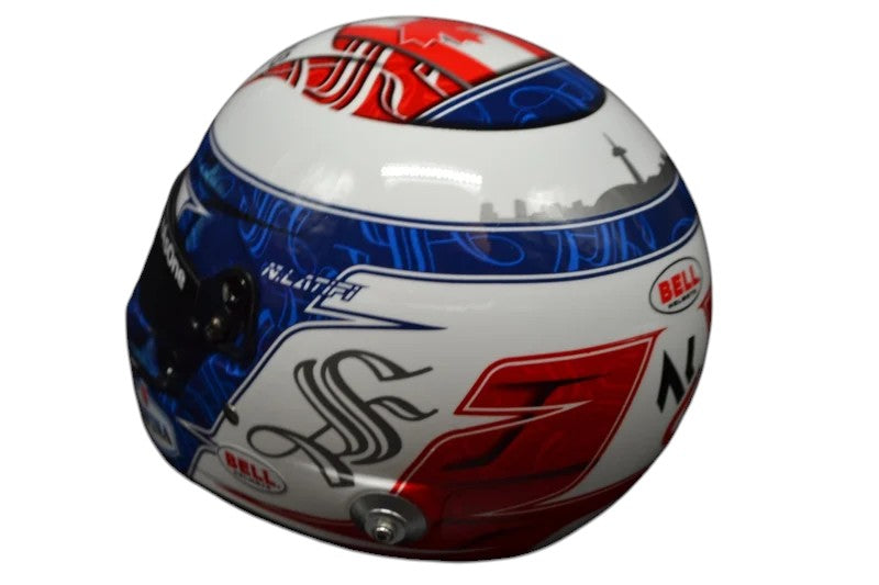 Nicolas Latifi 1:2 Scale Mini Replica Helmet - 2022 Williams Racing Edition