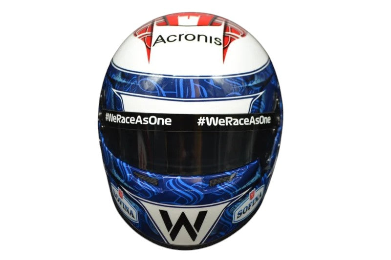 Nicolas Latifi 1:2 Scale Mini Replica Helmet - 2022 Williams Racing Edition