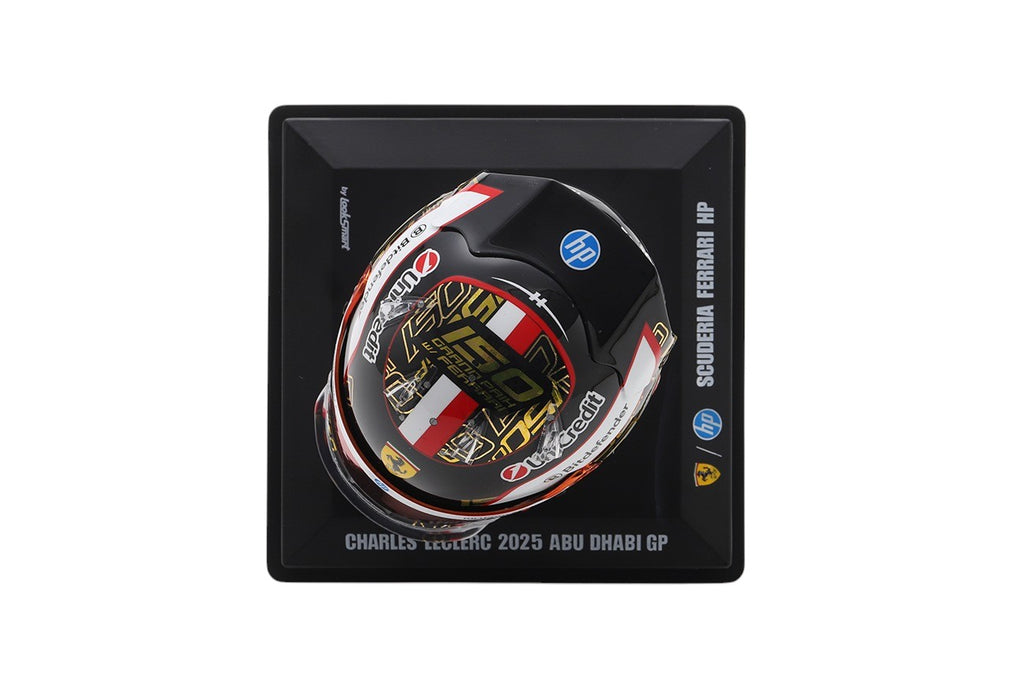 Charles Leclerc Ferrari Abu Dhabi GP 2025 1:5 Mini Helmet