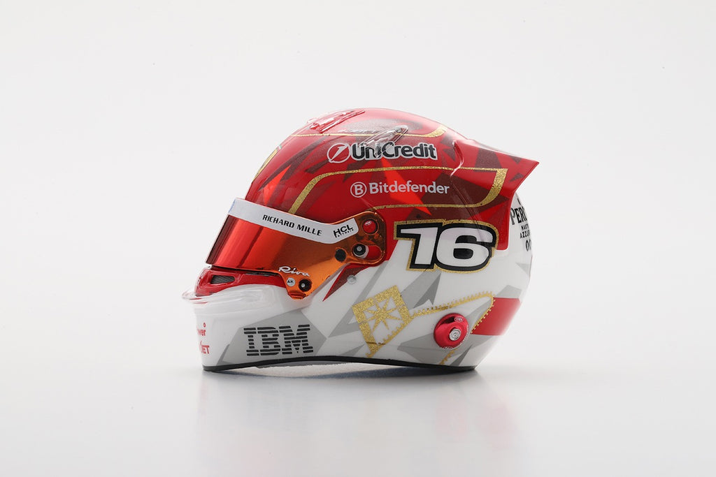 Charles Leclerc Ferrari Las Vegas GP 2025 1:5 Mini Helmet