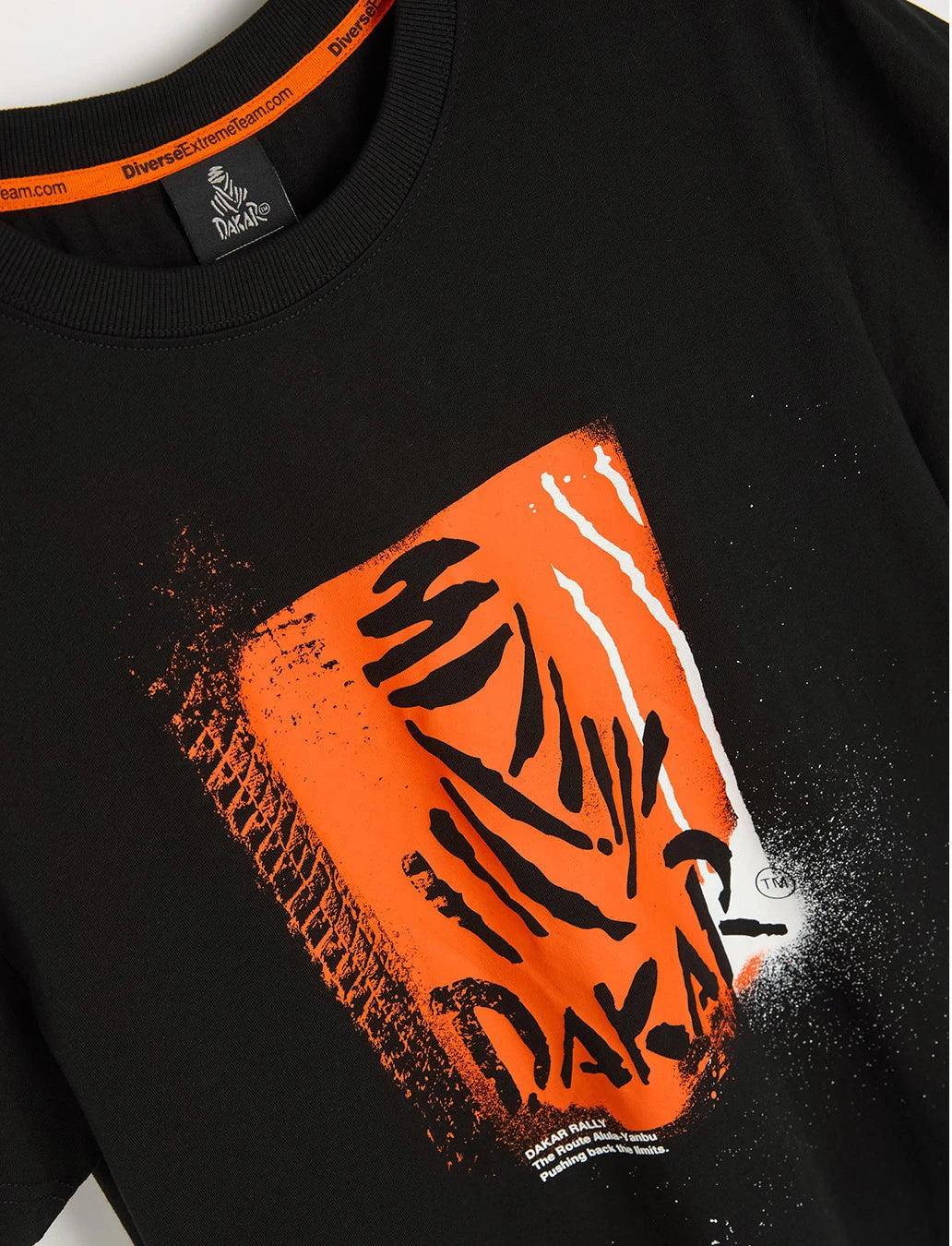 DKR DES 0624 Racing T-Shirt 100% Cotton Motorsport Apparel