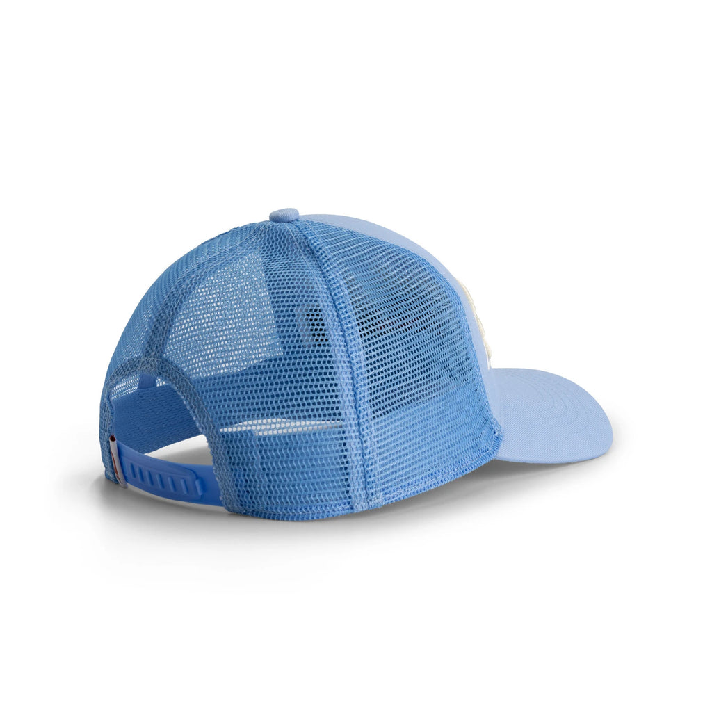 Formula 1 Legacy Trucker Cap Blue Snapback with Raised Logo