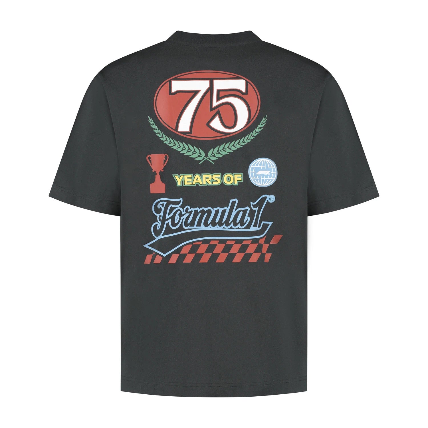 Formula 1 Legacy Graphic Oversized T-Shirt 75th Anniversary