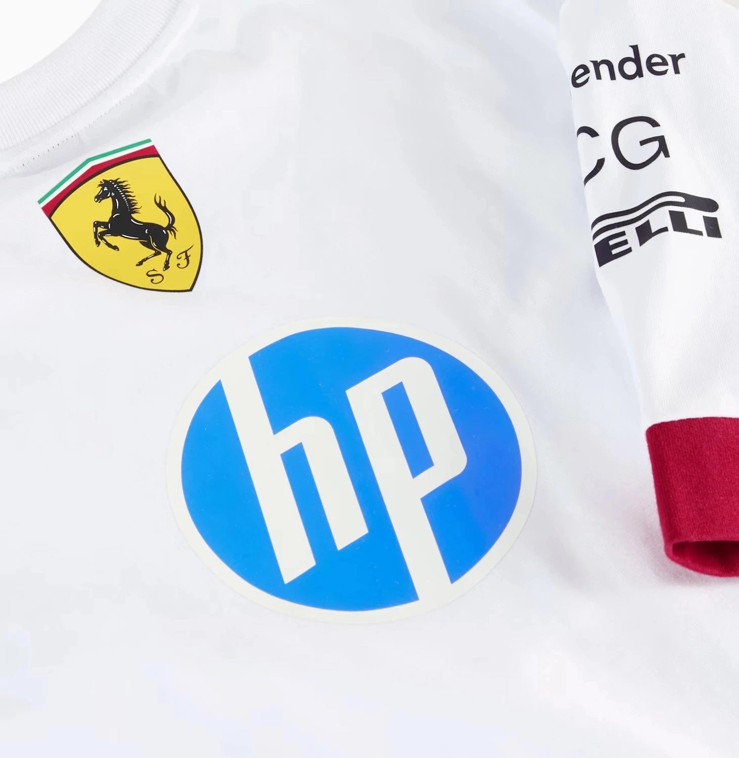 Scuderia Ferrari Drivers Oversized T-Shirt 2025 100% Cotton