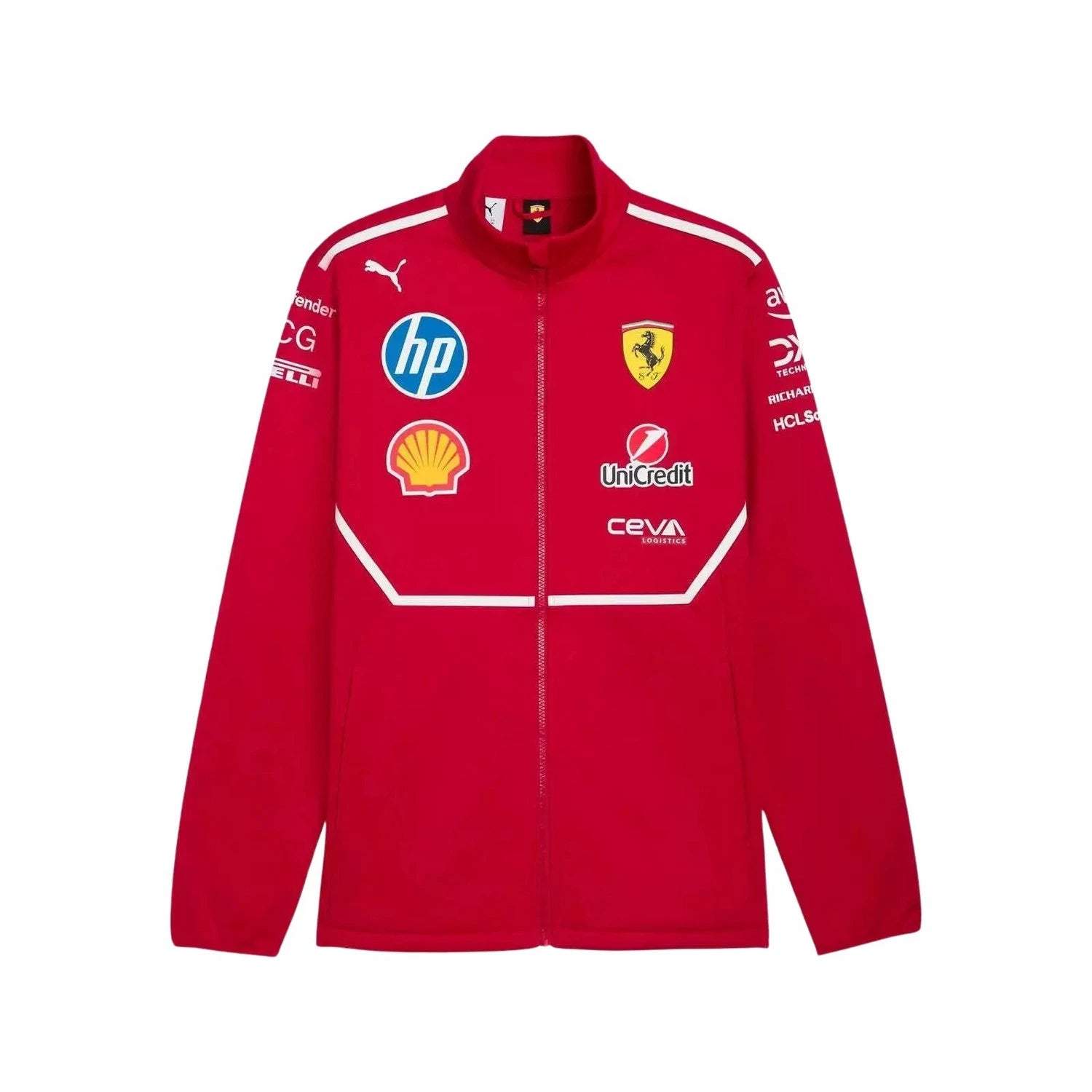 PUMA x Scuderia Ferrari 2025 RP Team Softshell Jacket F1 Official Wear
