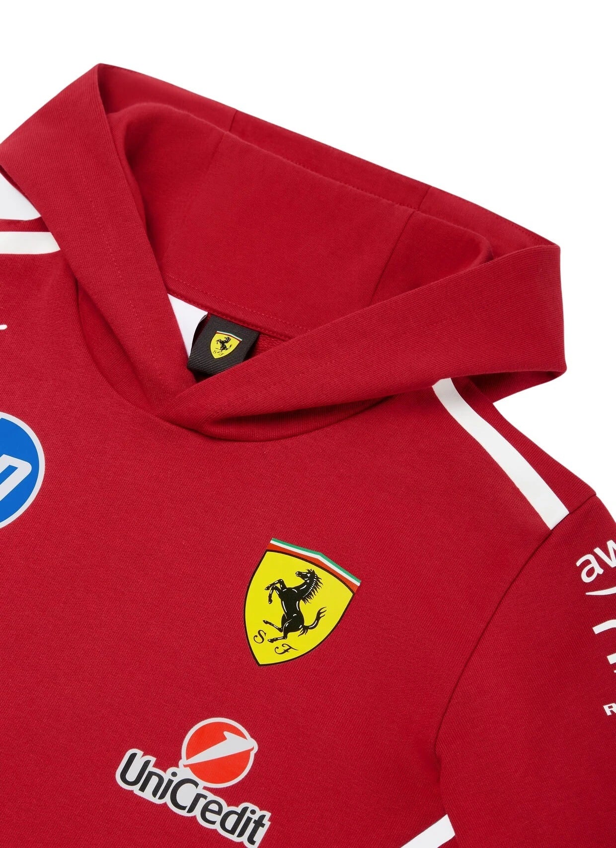 PUMA x Scuderia Ferrari 2025 Team Kids Hoodie F1 Official Wear