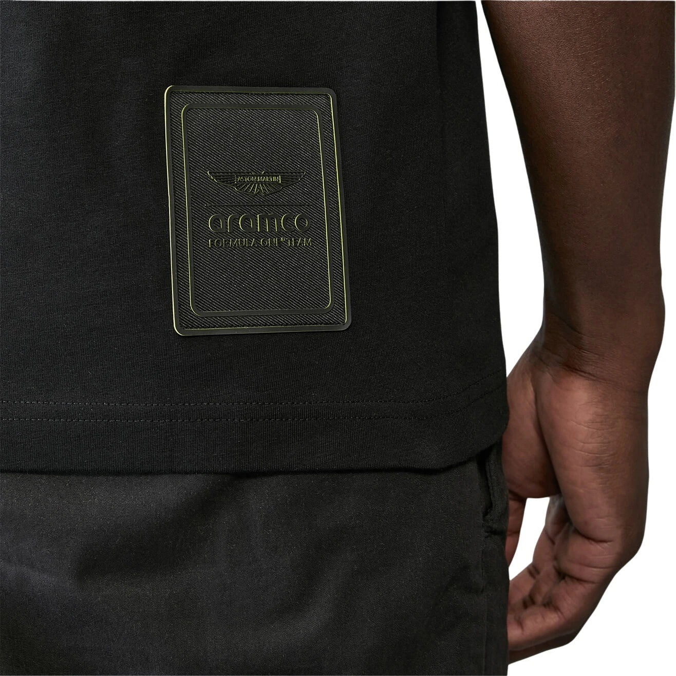 Aston Martin F1 Stealth Logo T-Shirt 100% Cotton