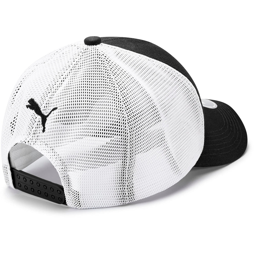 Scuderia Ferrari F1 2025 Italian Trucker Cap Black and White