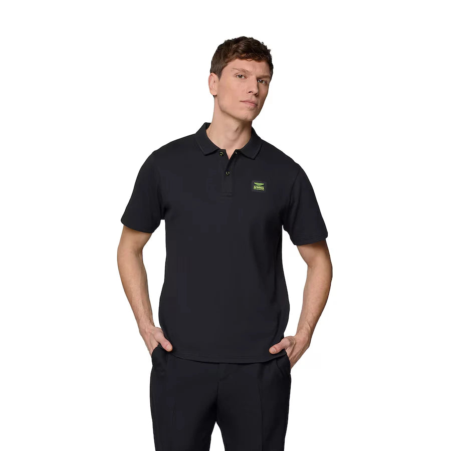 Aston Martin F1 Men’s Tech Waffle Polo Shirt