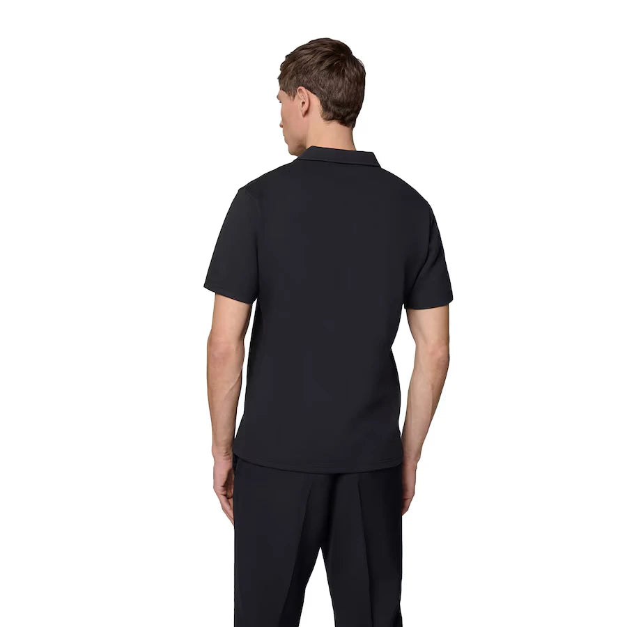 Aston Martin F1 Men’s Tech Waffle Polo Shirt