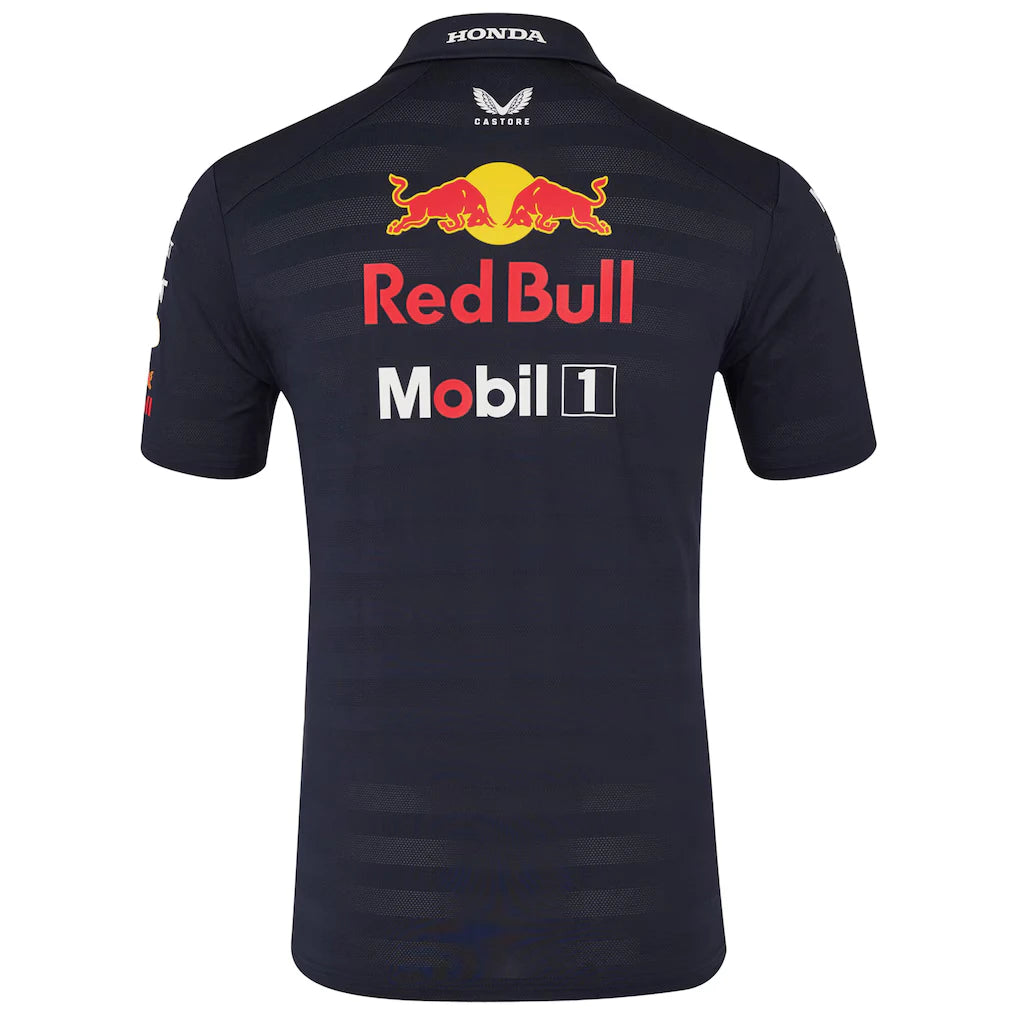 Oracle Red Bull Racing Men’s Verstappen 1 Short Sleeve Polo Shirt F1 Edition