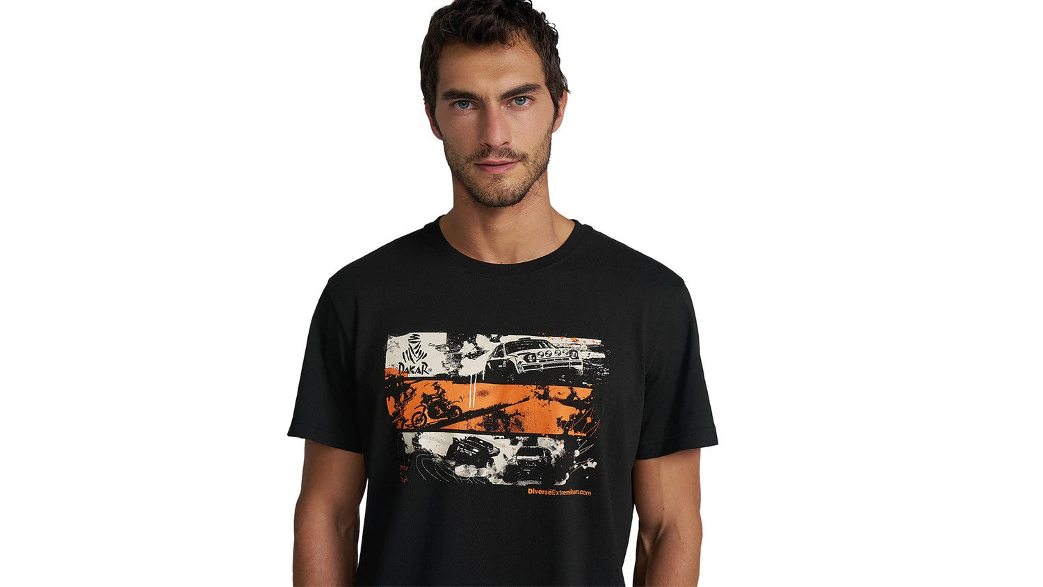 DKR Photo Design Racing T-Shirt 100% Cotton Motorsport Apparel