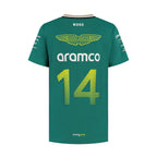 Aston Martin Aramco F1 Kids Fernando Alonso Team T-Shirt 2025