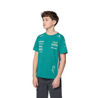 Aston Martin Aramco F1 Kids Fernando Alonso Team T-Shirt 2025