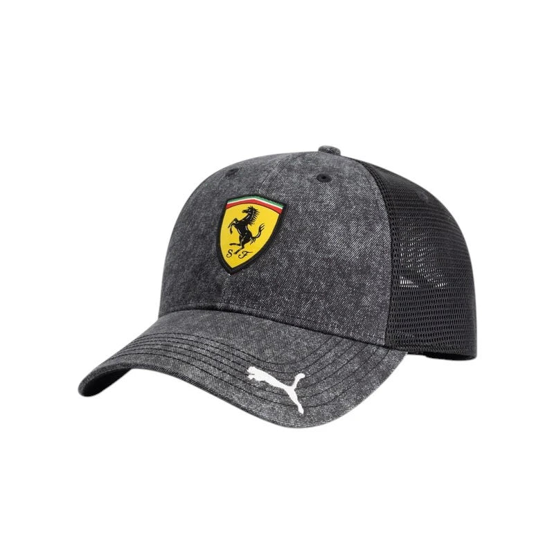 Scuderia Ferrari F1 2025 Italian Trucker Cap Black
