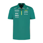 Aston Martin Aramco Formula 1 Men’s Team Polo Shirt 2025