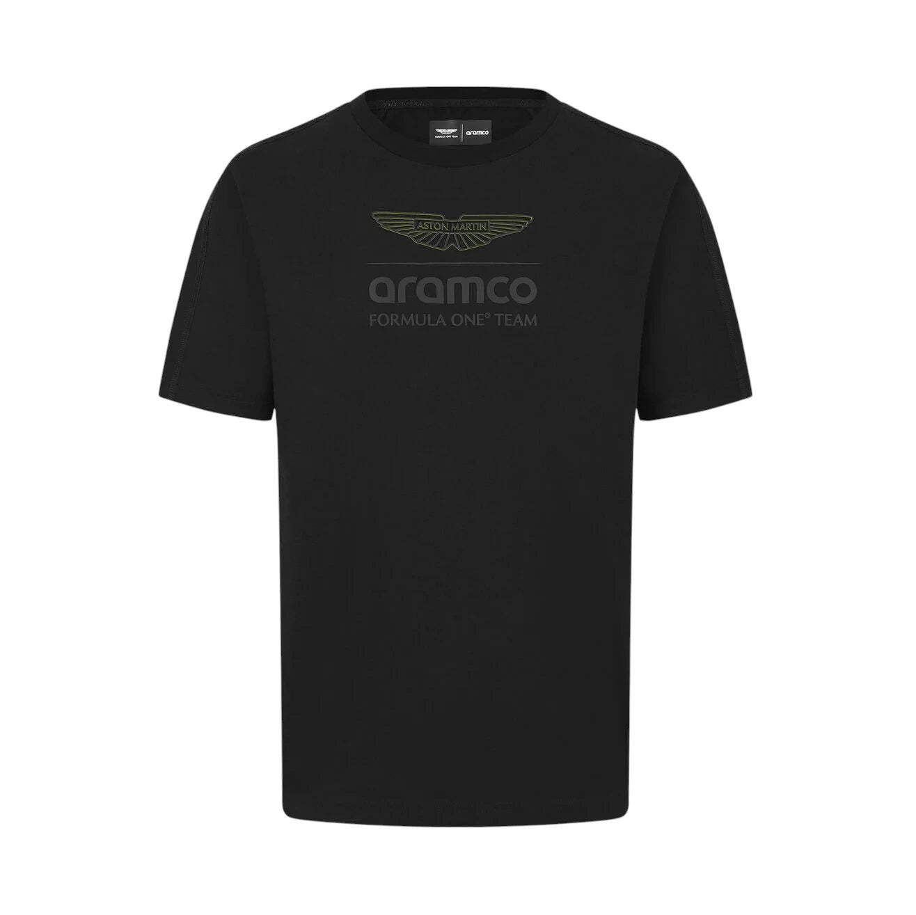 Aston Martin F1 Stealth Logo T-Shirt 100% Cotton