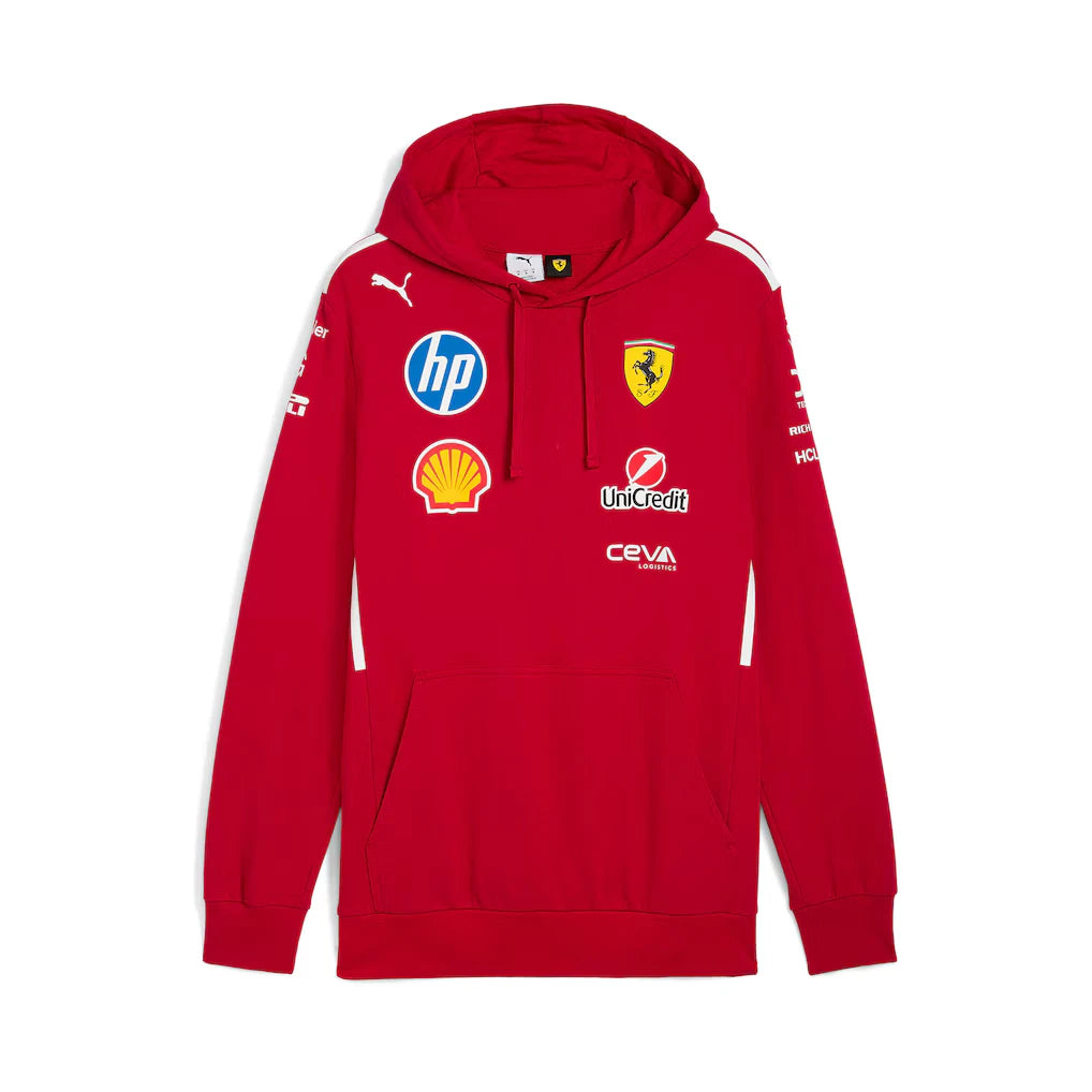 PUMA x Scuderia Ferrari 2025 RP Team Hoodie F1 Official Wear