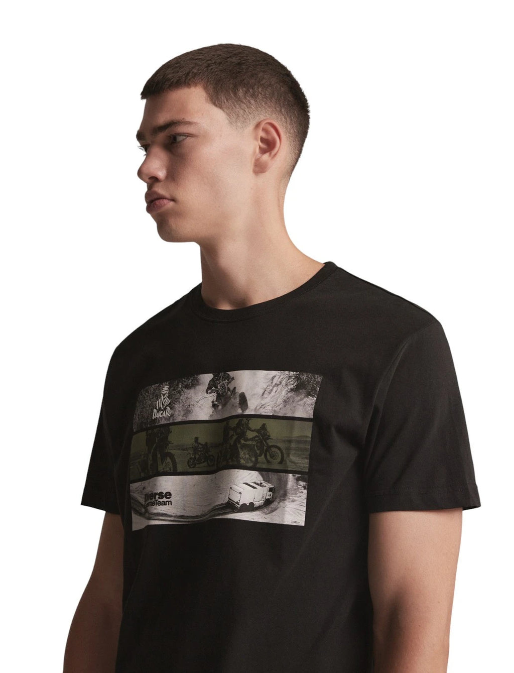 DKR Photo Racing T-Shirt 100% Cotton Motorsport Apparel