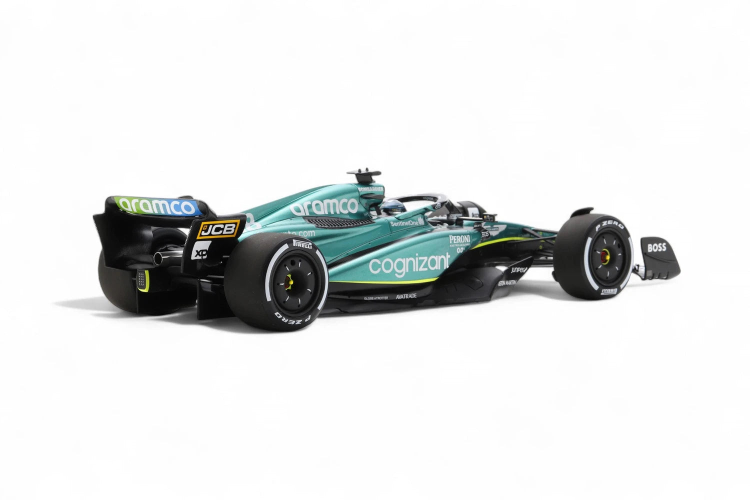 Aston Martin AMR23 No.18 Aramco Cognizant F1 Team 6th Bahrain GP 2023 Lance Stroll