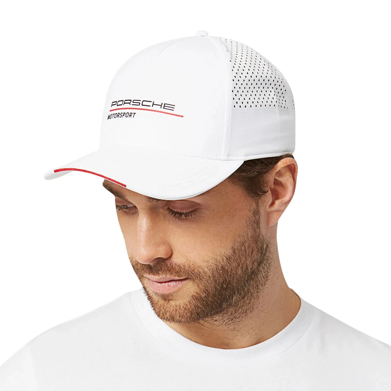 Porsche Motorsport FW 5-Panel Cap with Sponsor Branding