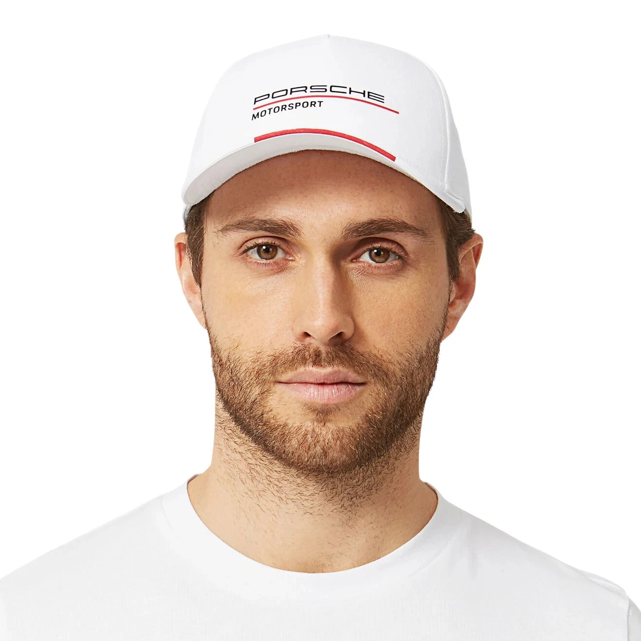 Porsche Motorsport FW 5-Panel Cap with Sponsor Branding