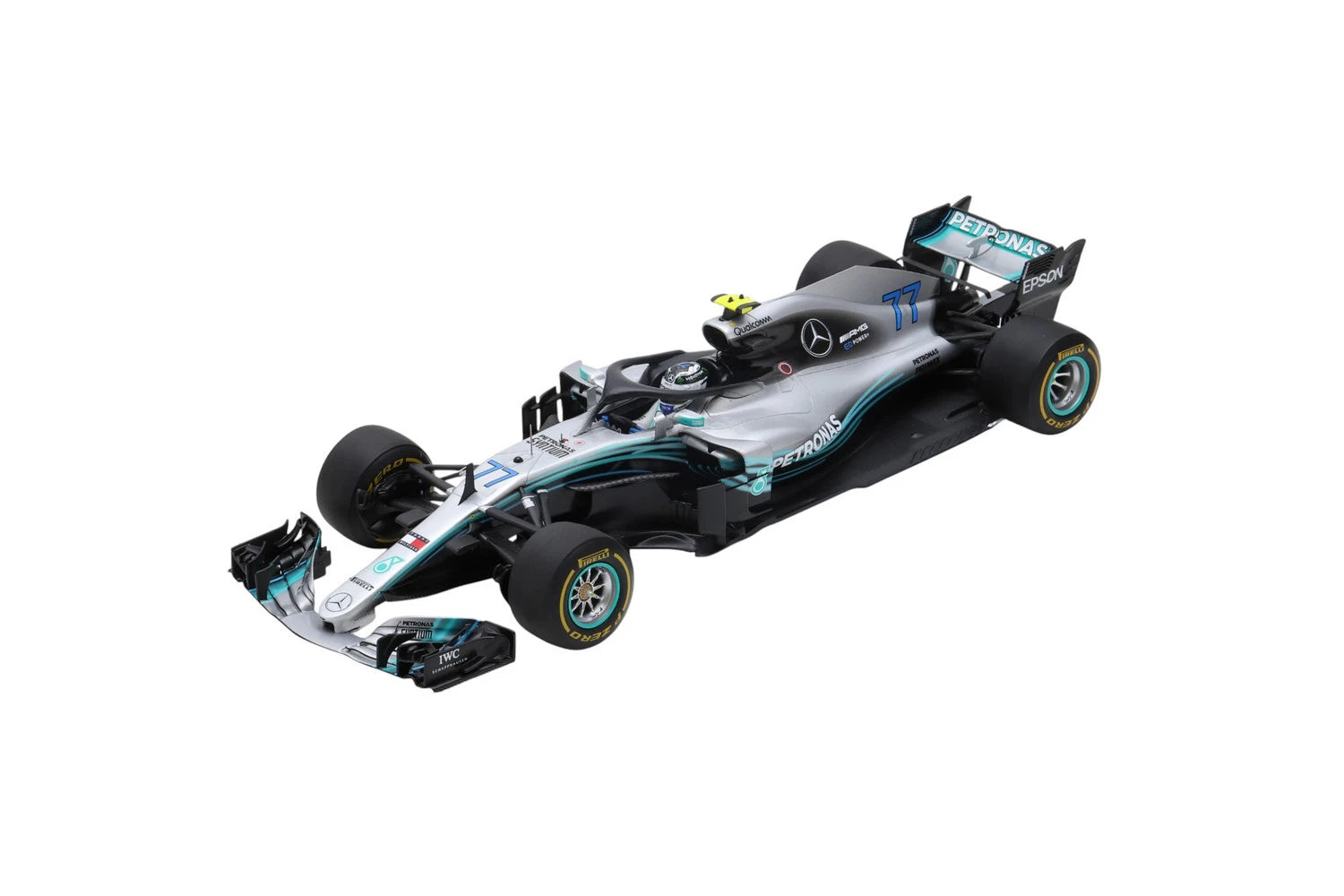 Mercedes-AMG Petronas Motorsport No.77 2nd Chinese GP - 100 GP's 2018 Mercedes F1 W09 EQ Power+ Valtteri Bottas