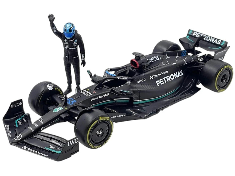 1:24 MERCEDES F1 W14 RUSSELL #63 WITH DRIVER