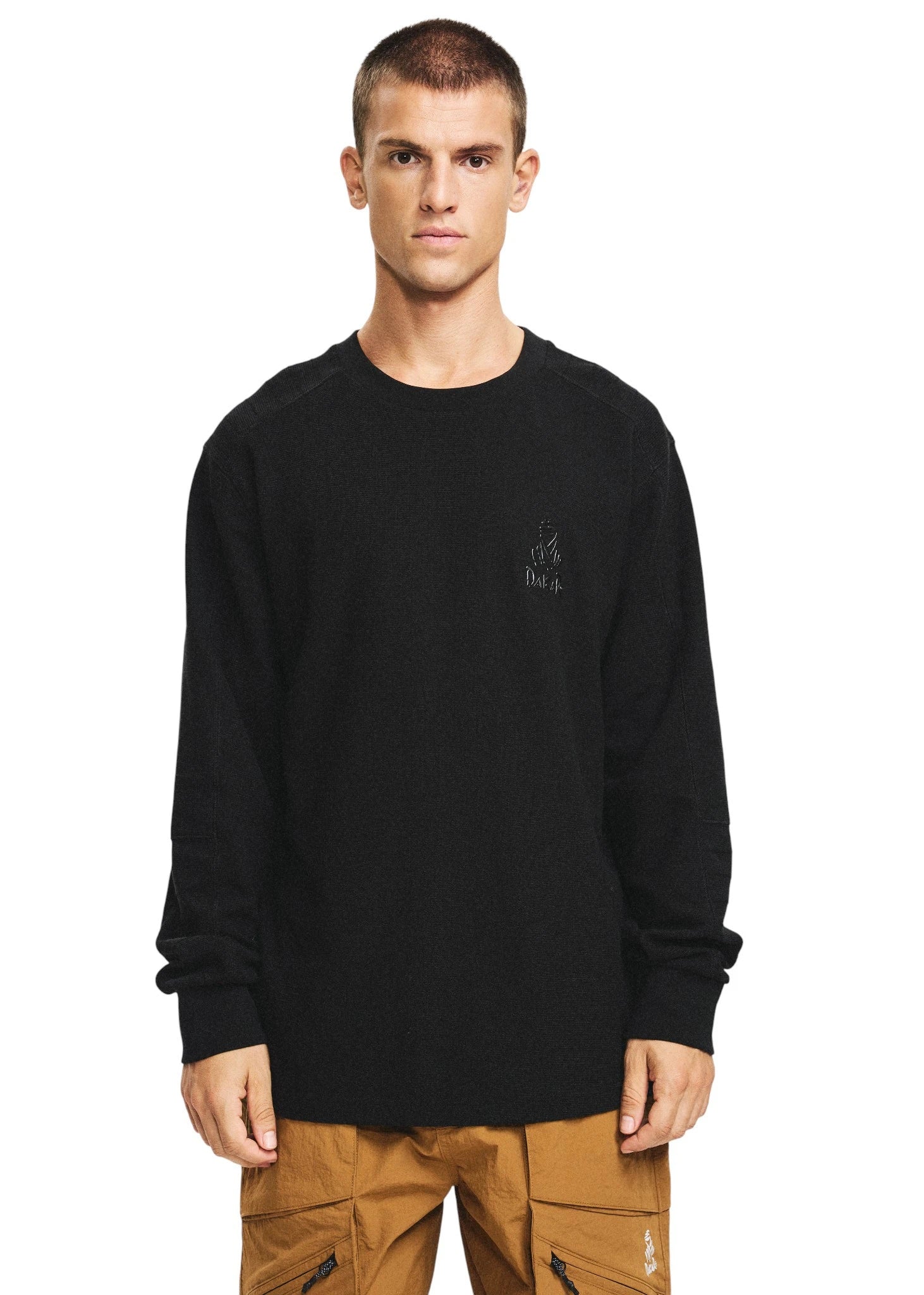 DKR Dakar Longline Black T-Shirt with Streetwear Racing Style