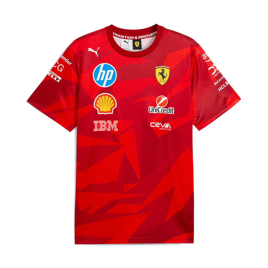 Scuderia Ferrari Las Vegas Grand Prix Special Edition Team T-Shirt