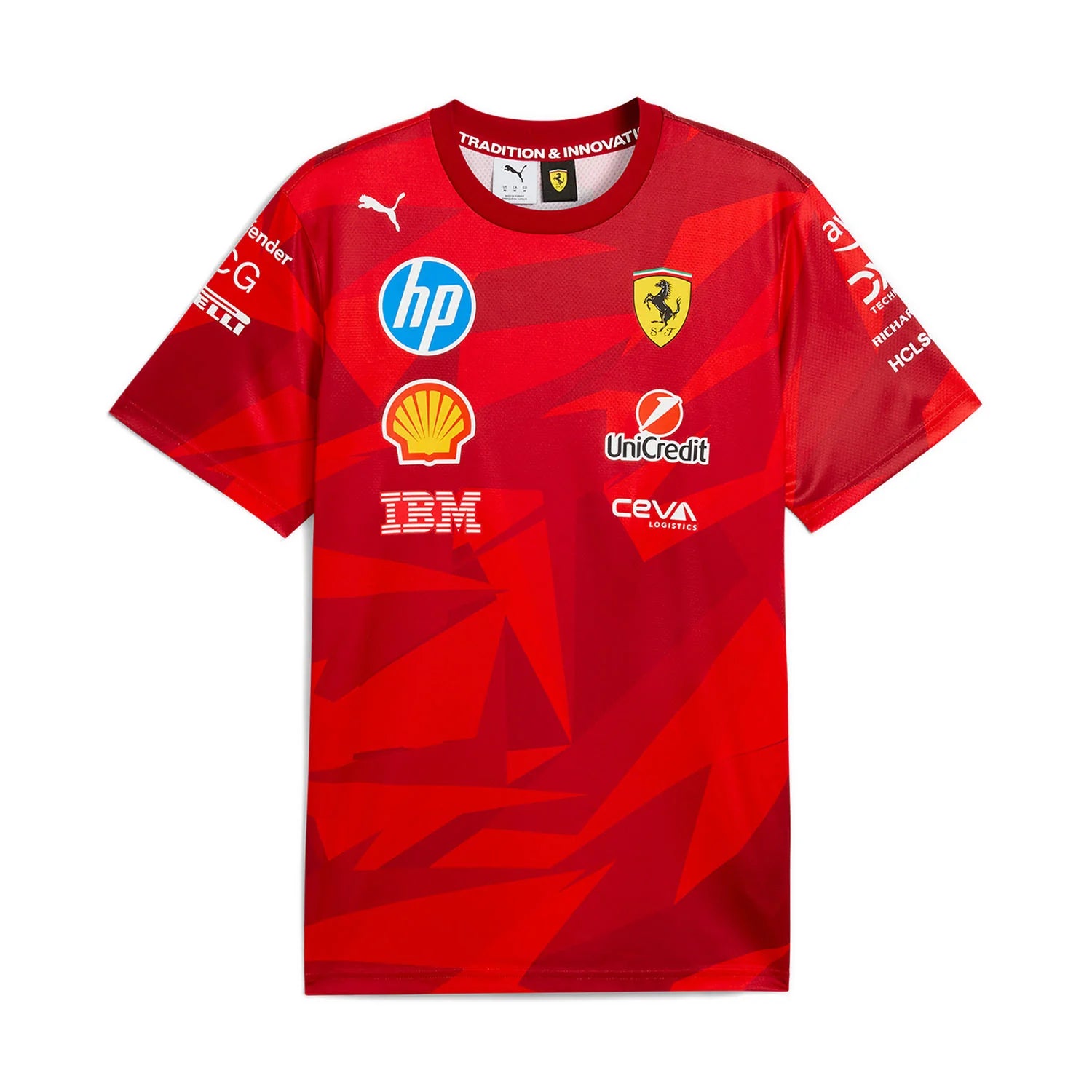 Scuderia Ferrari Las Vegas Grand Prix Special Edition Team T-Shirt