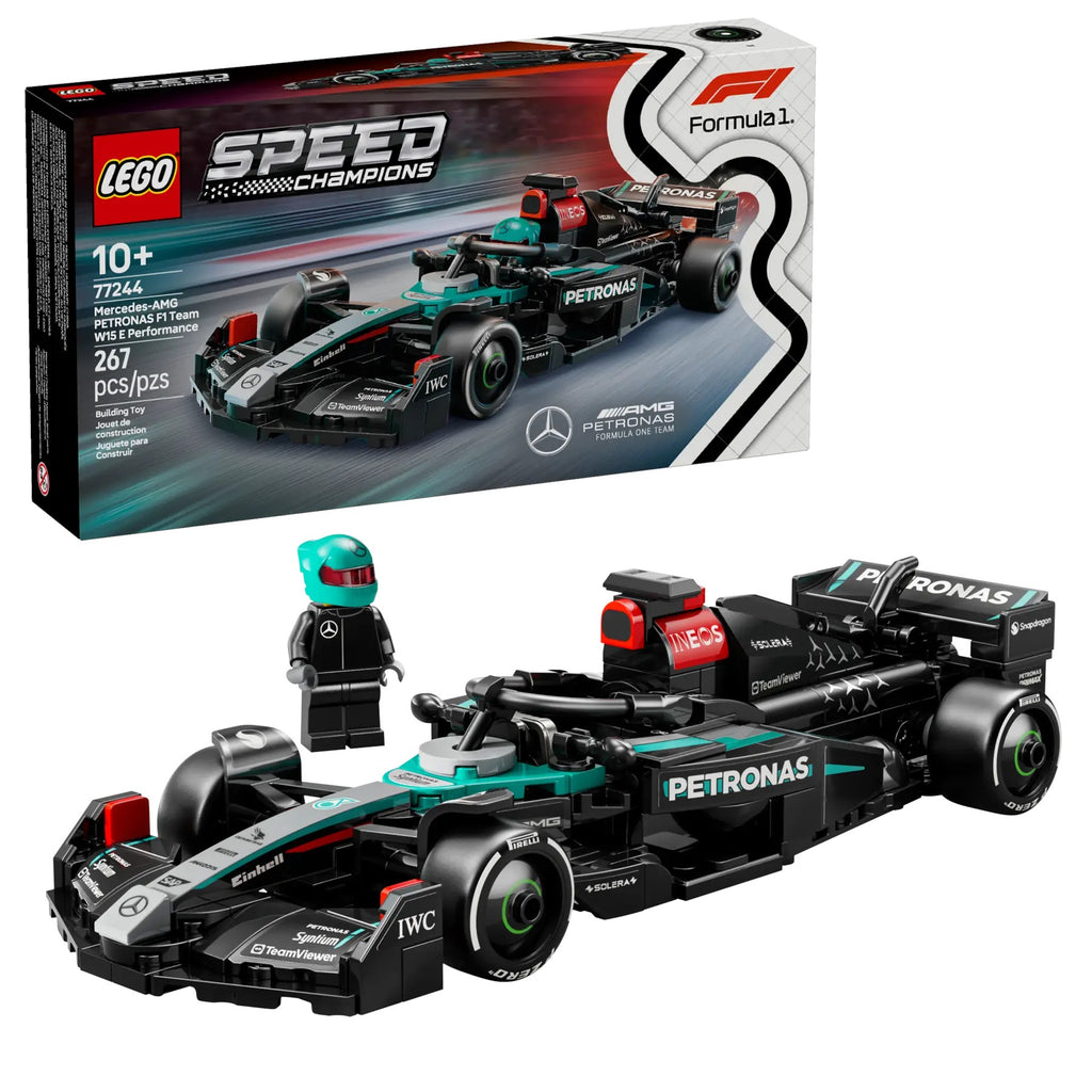 سيارة سباق مرسيدس AMG F1® W15 من ليغو سبيد تشامبيونز