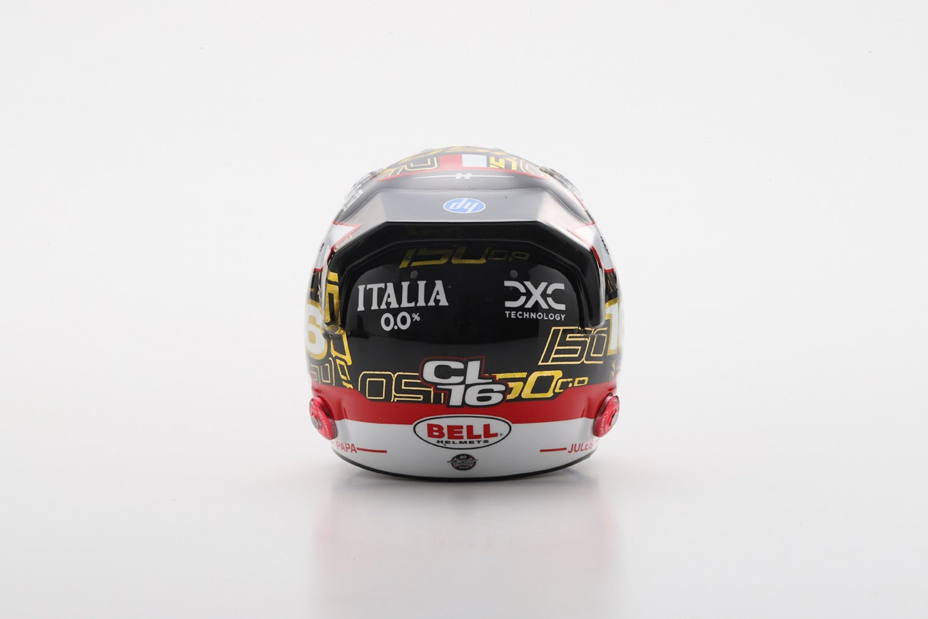 Charles Leclerc Ferrari Abu Dhabi GP 2025 1:5 Mini Helmet