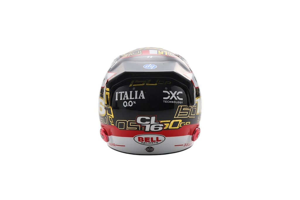 Charles Leclerc Ferrari Abu Dhabi GP 2025 1:5 Mini Helmet