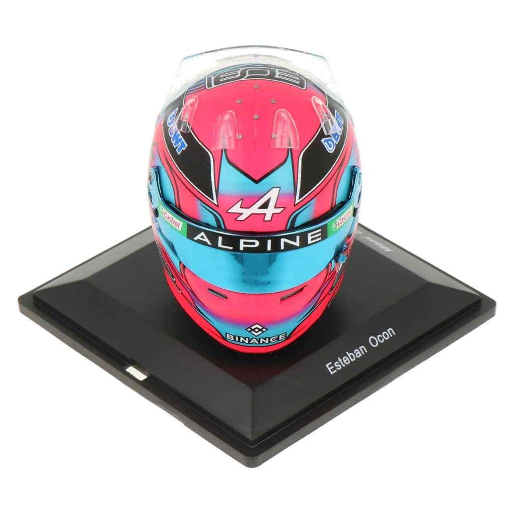 Alpine F1 Esteban Ocon Miami GP Special Edition 1:5 Scale 2023 Helmet