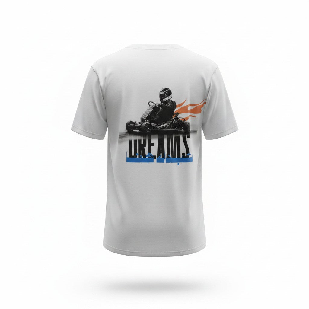 JCC White Karting Dreams T-Shirt