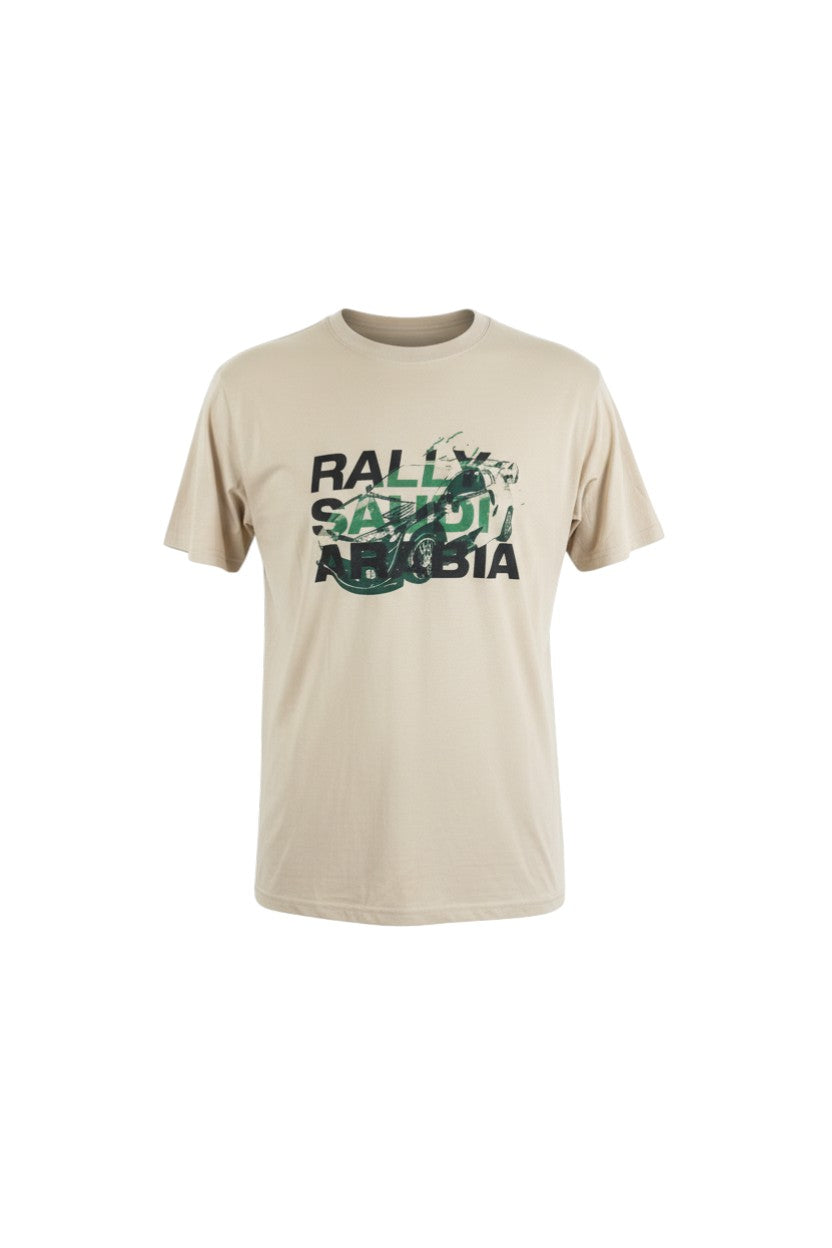 Rally Saudi Arabia Graphic T-Shirt - Beige