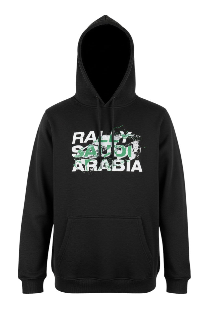 Rally Saudi Arabia Graphic Hoodie - Black