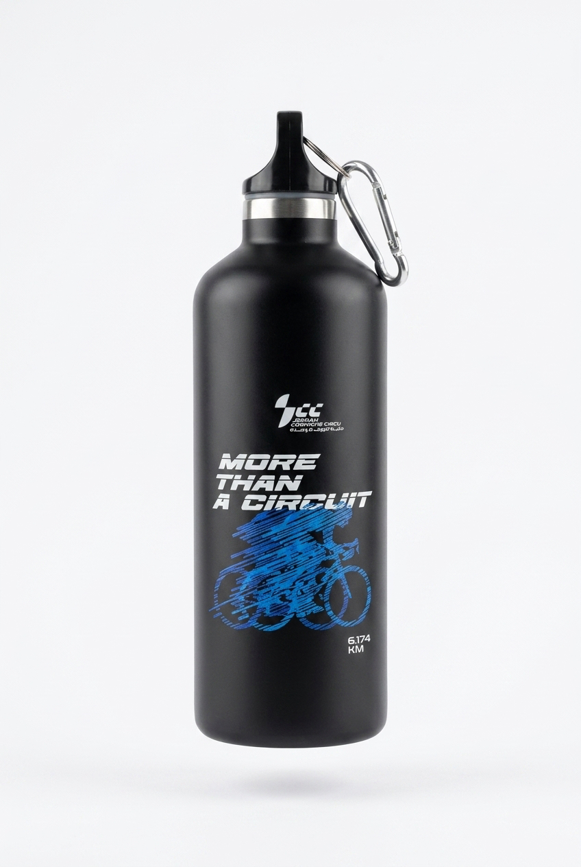 JCC Water Bottle Design - Black