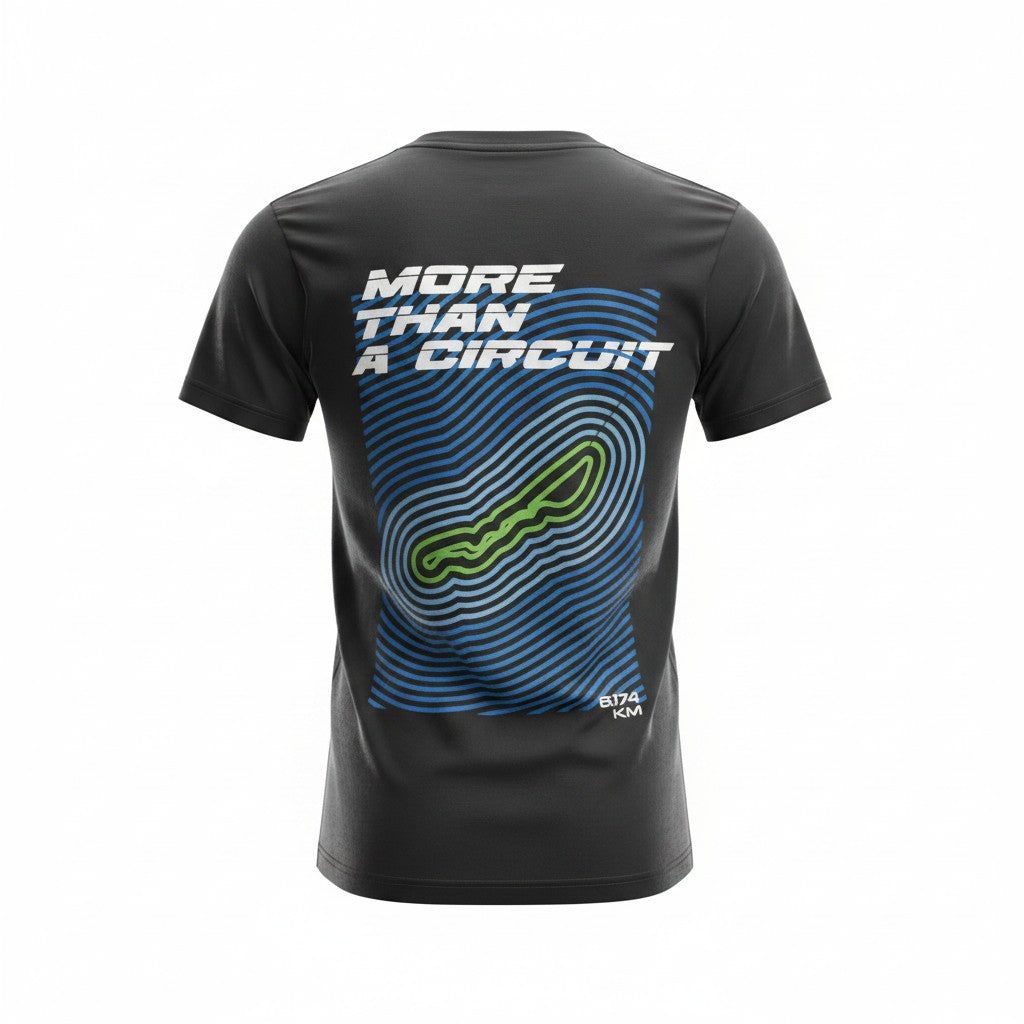 JCC Jeddah Circuit Black Running T-Shirt