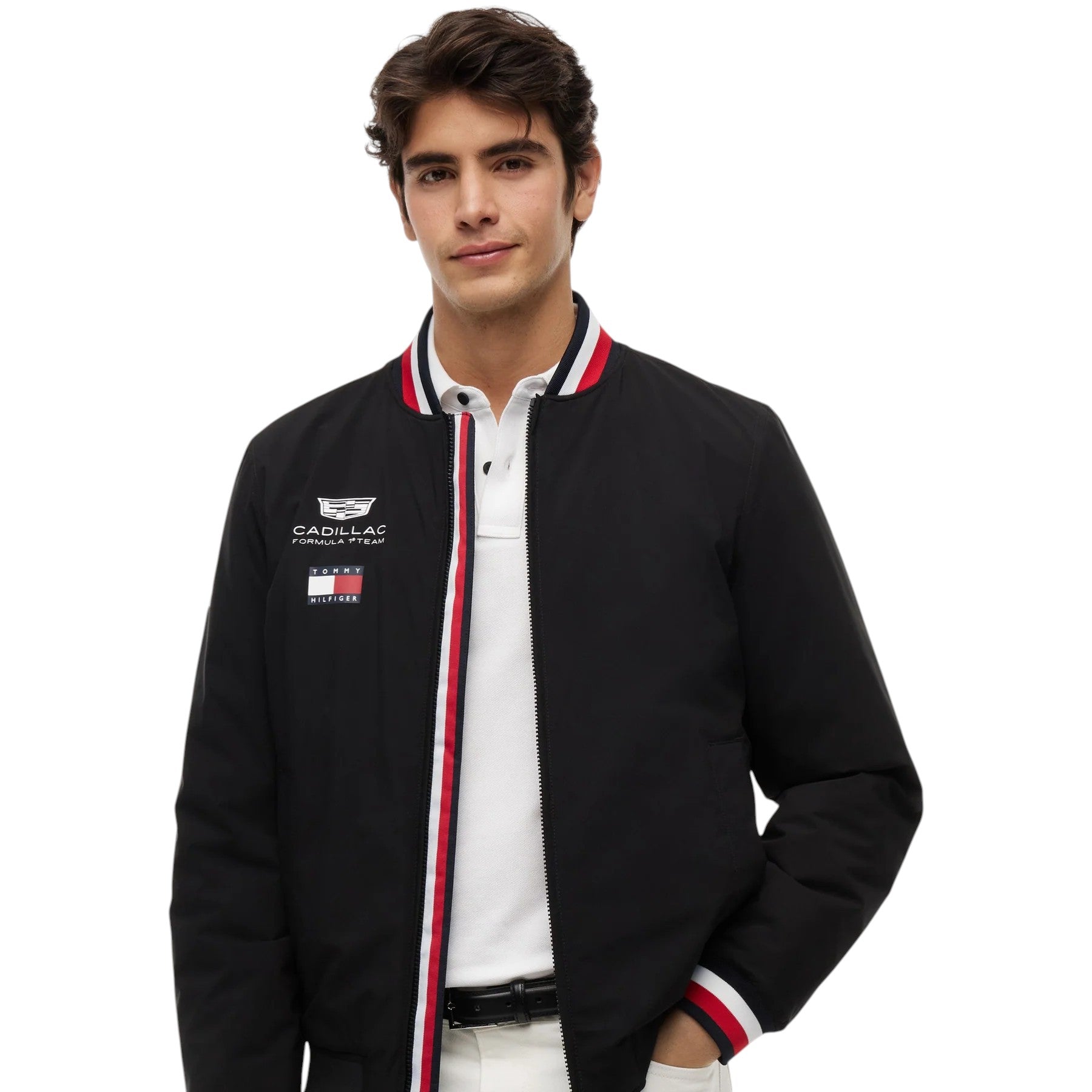 Tommy Hilfiger x Cadillac F1 Team Varsity Jacket