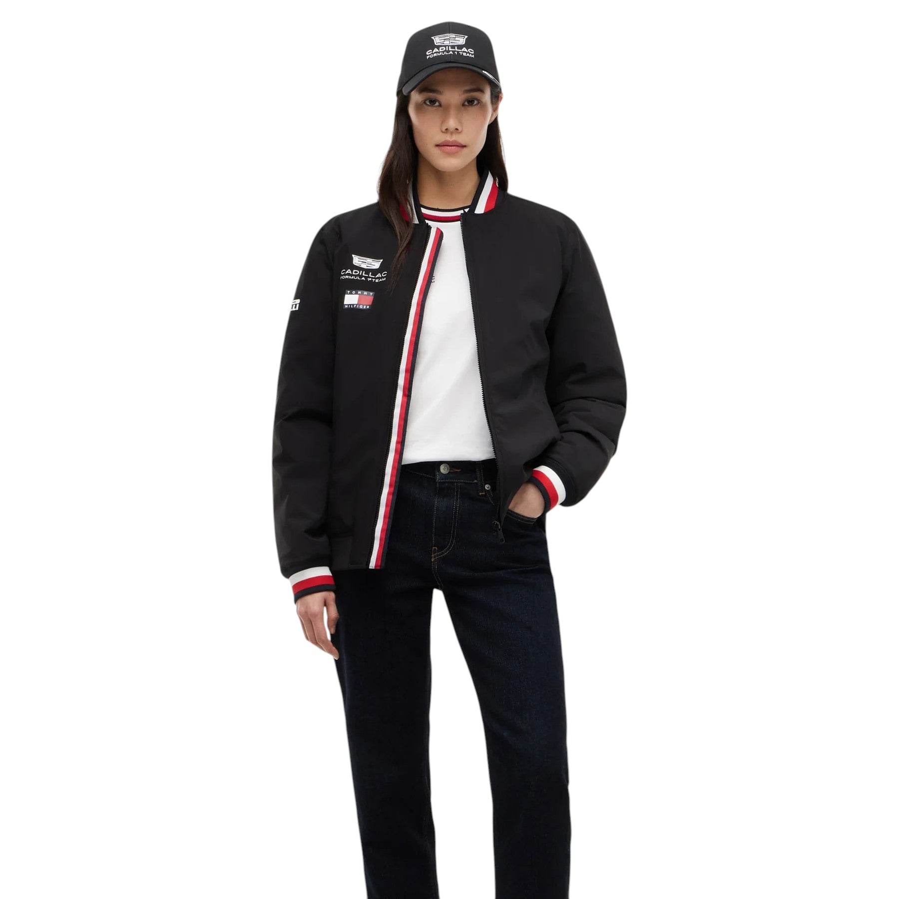 Tommy Hilfiger x Cadillac F1 Team Varsity Jacket
