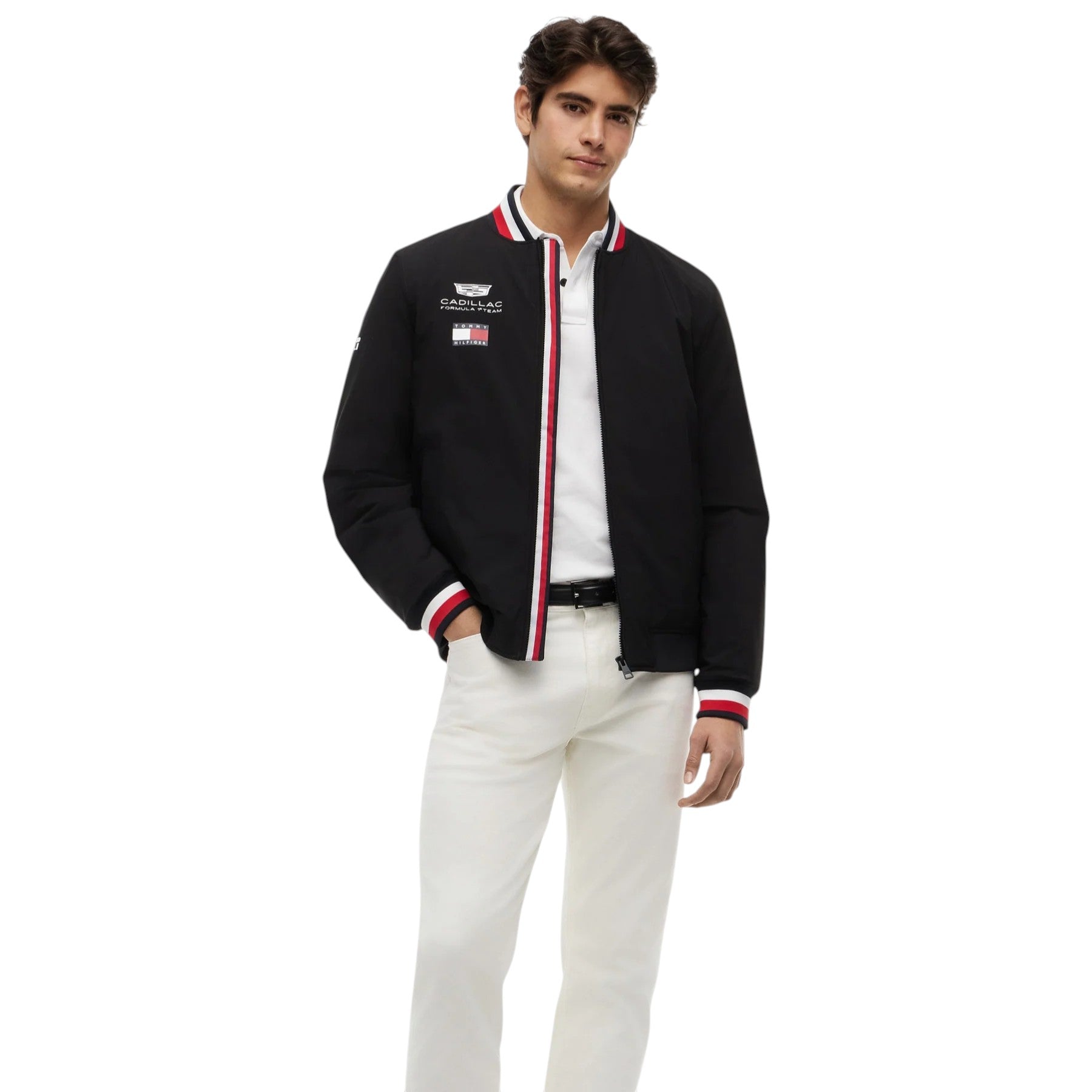 Tommy Hilfiger x Cadillac F1 Team Varsity Jacket