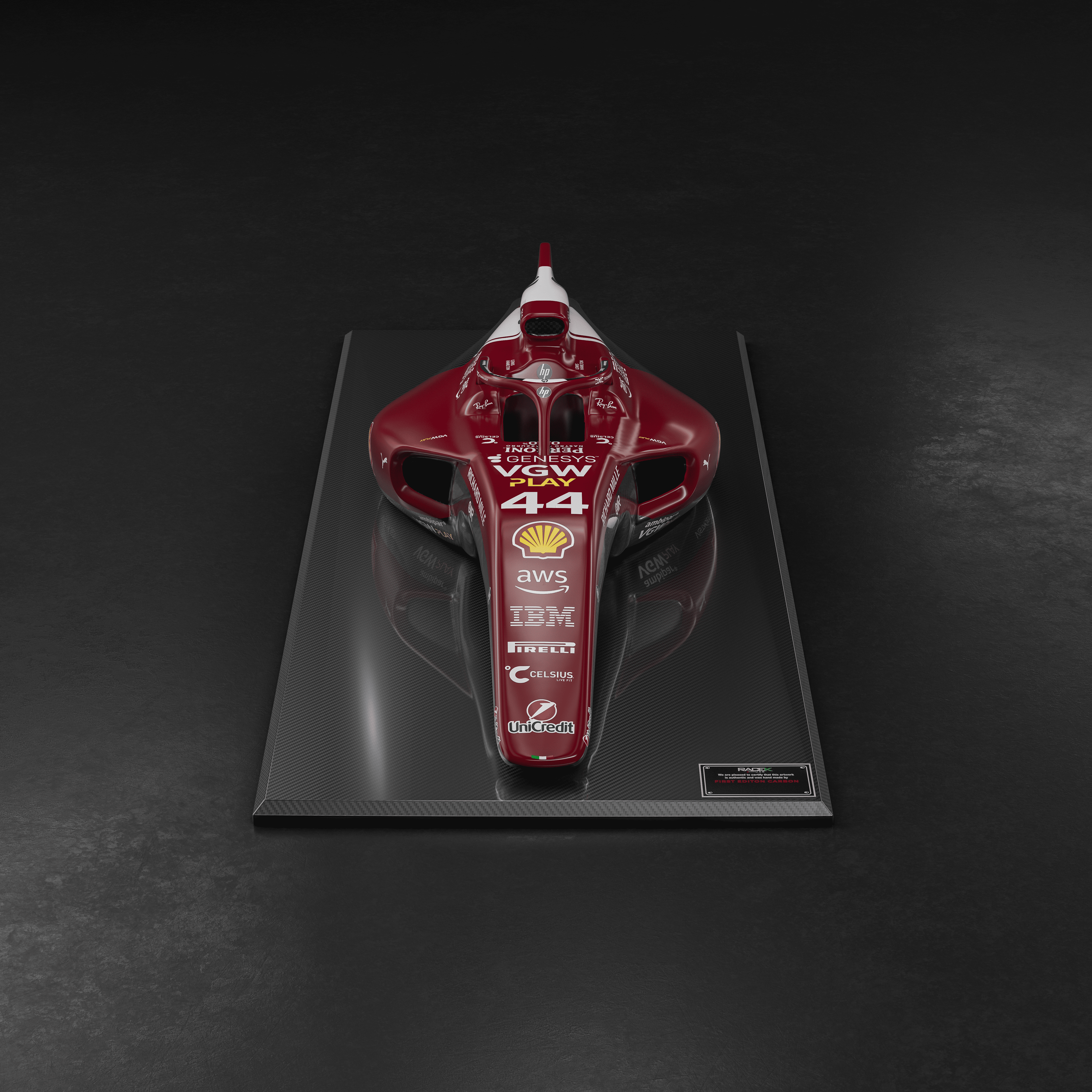 Formula 1 Framed Chassis Replica – Carbon Series Motorsport Wall Art