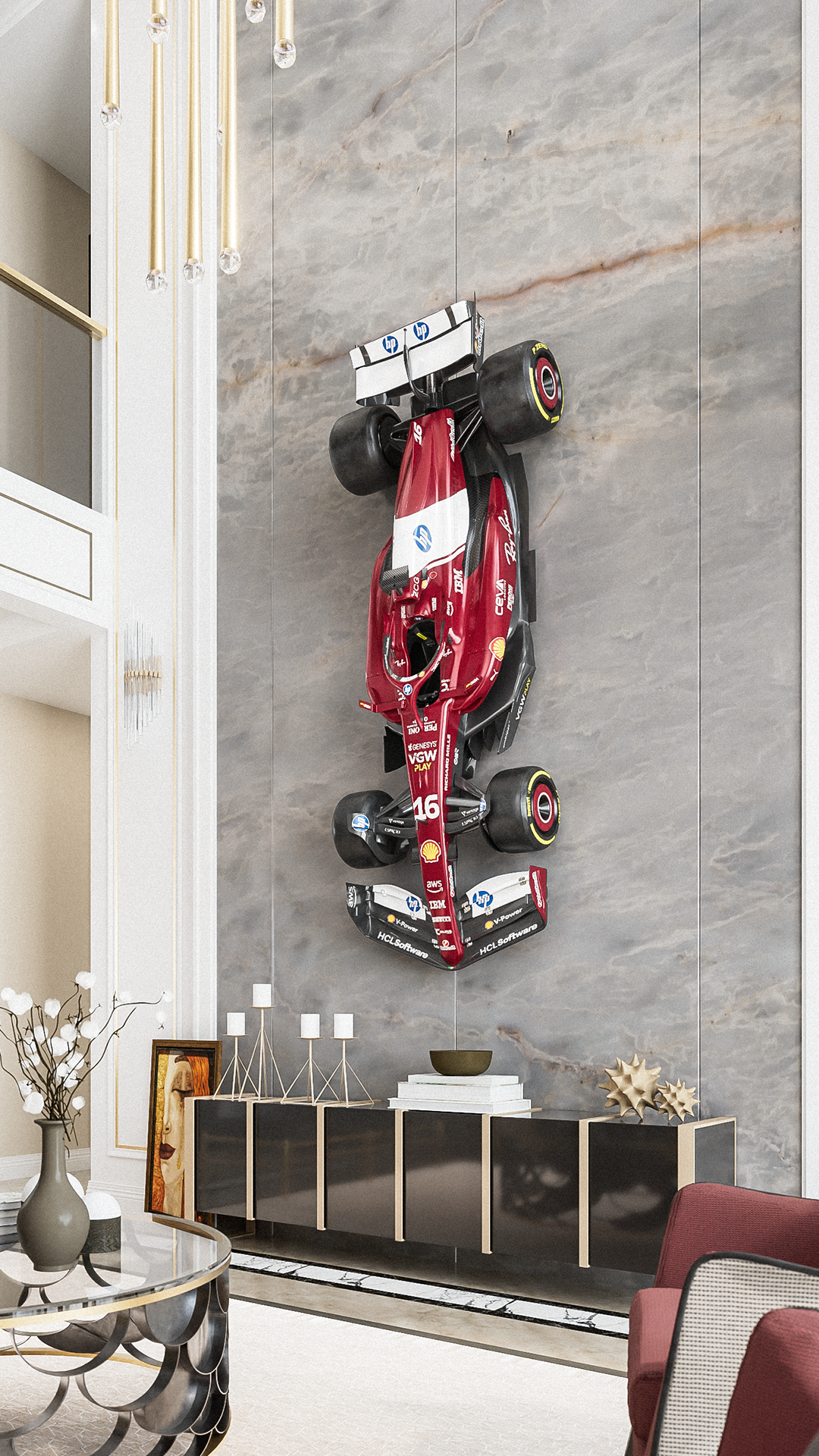 1:2 Half Scale Formula 1 Car Replica – Museum Grade Motorsport Display Model