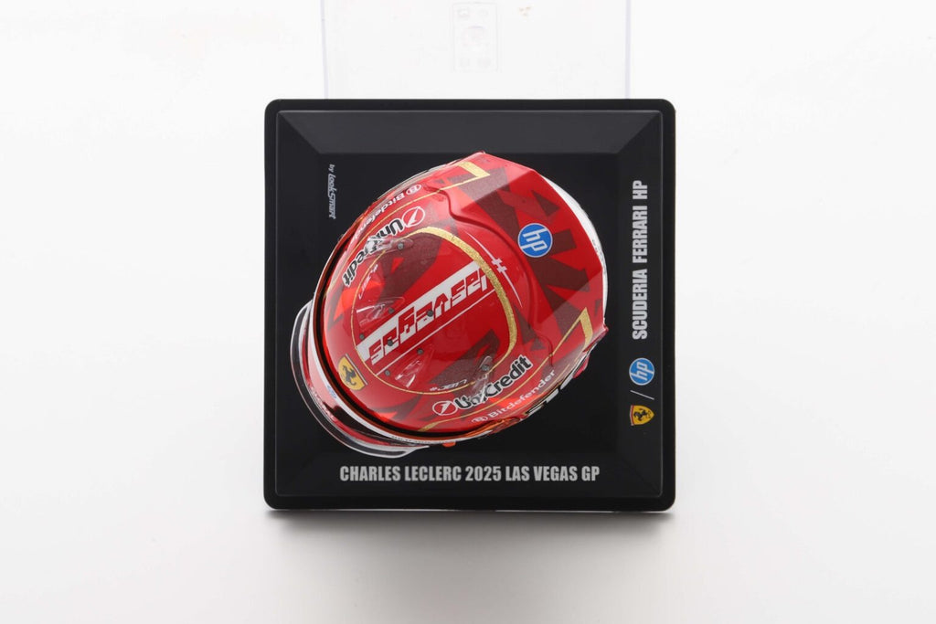Charles Leclerc Ferrari Las Vegas GP 2025 1:5 Mini Helmet