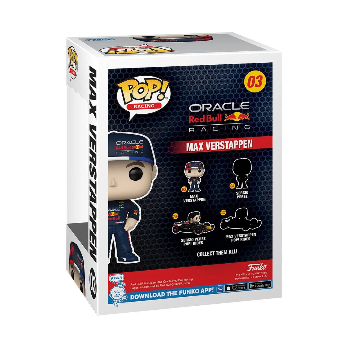 Funko Pop! Formula 1: Red Bull Racing - Max Verstappen