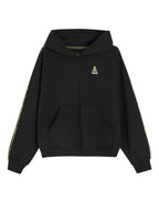هودي داكار رالي نسائي واسع بشعار ذهبي - أسود