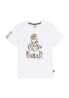 Men's Dakar Rally Line Graphic T-Shirt - White