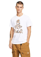 Men's Dakar Rally Line Graphic T-Shirt - White